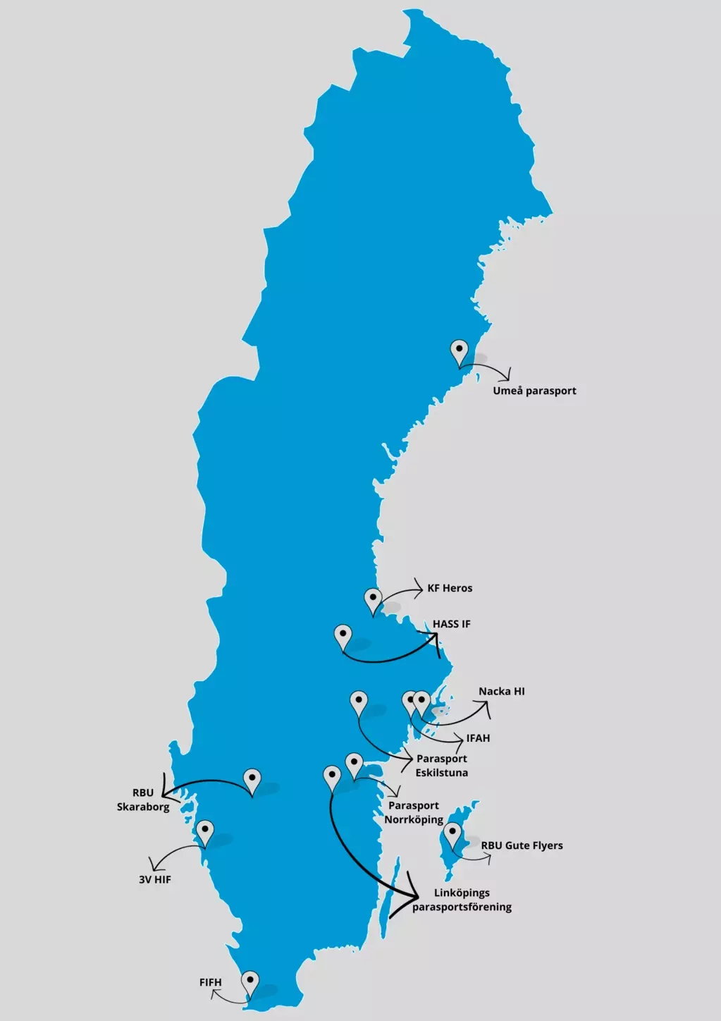 Karta med foreningar ut markerat (1)